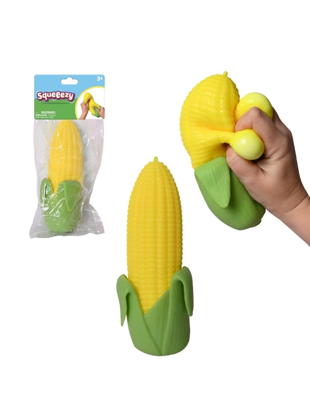 Sunny Days Squeezy Corn on the Cob
Fidget Toy | New